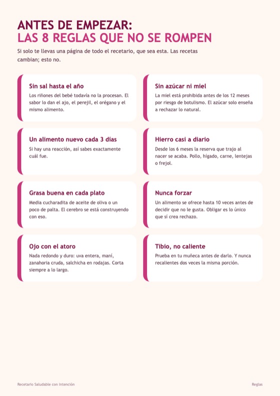 Página de las 8 reglas